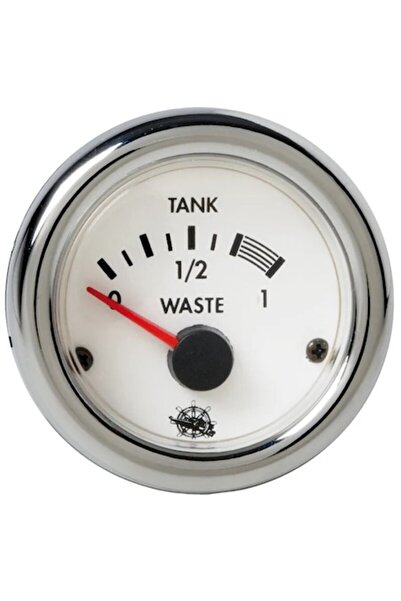 OSCULATI Waste Water Level Indicator Guardian, 12/24V, White Dial, 59x52x45 mm