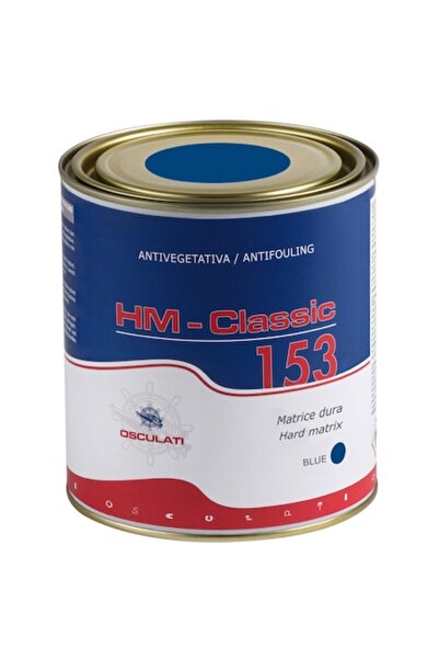 OSCULATI Vopsea antivegetativă, Osculati, albastră, 0,75 l
