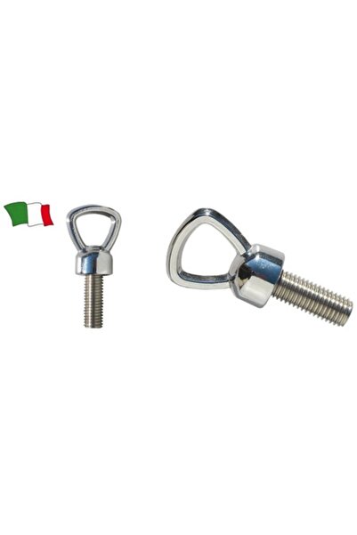 TNG Outdoor Chrome-plated Brass Butterfly Nut with AISI 316 Stainless Steel Pivot, Ø12 mm, Length 30 mm, for Ro