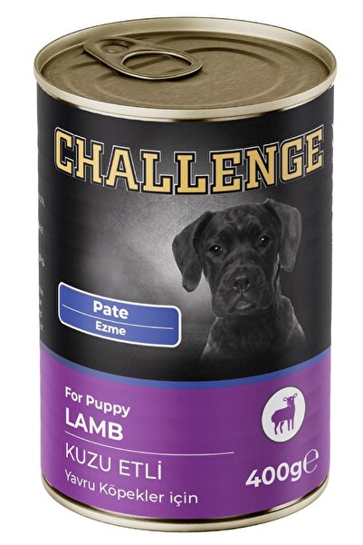 Challenge Pate Kuzu Etli Yavru Köpek Konservesi 400gr
