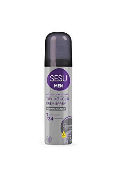 Sesu (3 ADET ) For Men Tüy Dökücü Krem Sprey 150 ml