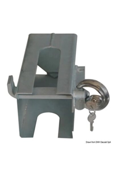 OSCULATI Dispozitiv antifurt universal pentru remorci de bărci - Aplicație cu...