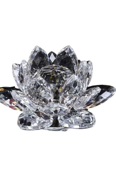 VeliumCraft Lotus de cristal, VeliumCraft, 6x5 cm, Răspândire de lumină relax...