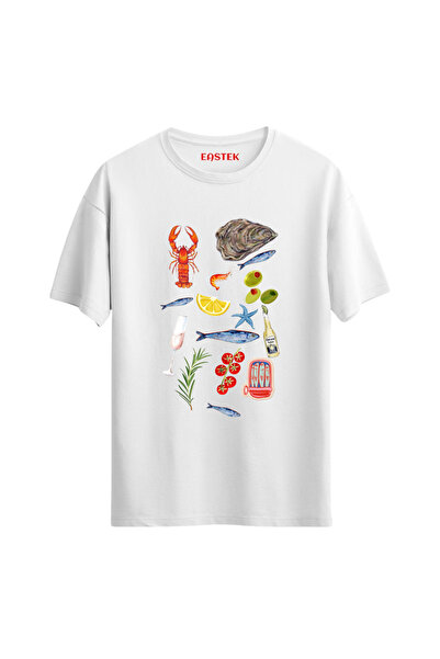 Açık Garaj Μπλουζάκι με σχέδιο Sea Lobster, Ανδρικό μπλουζάκι, Γυναικείο μπλουζάκι, Unisex μπλουζάκι