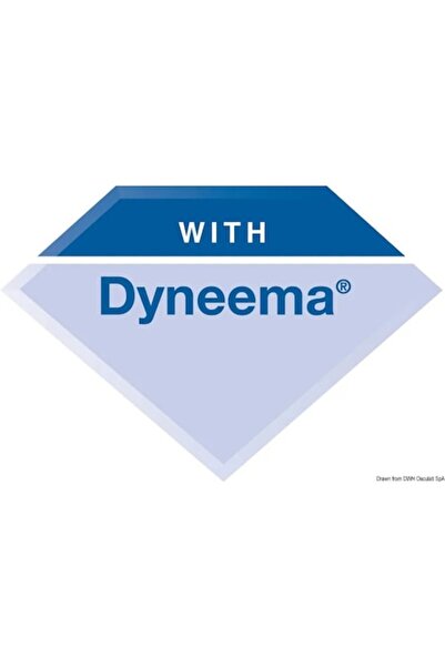 OSCULATI Dyneema colored braid, diameter 3 mm, red