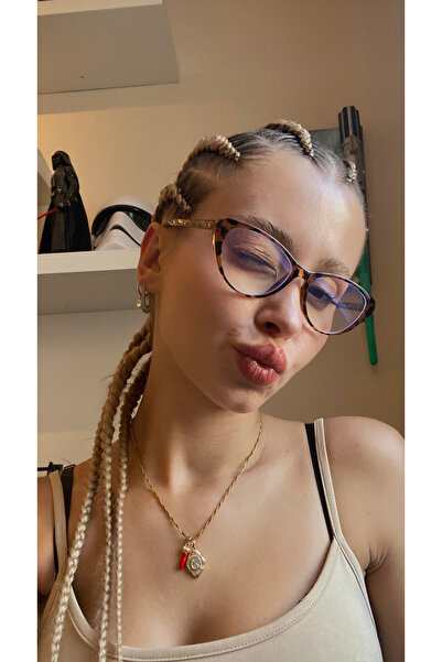 LOOKUP NEW Cat Eye 50 Ekartman Bone Transparent Women Men Unisex Blue Light Protection Screen Glasses Eyewear