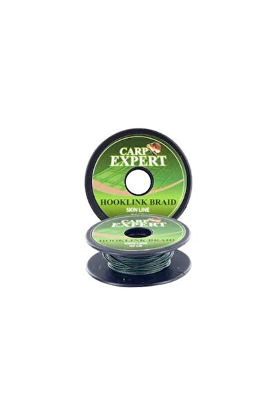 EnergoTeam Πλεκτή πετονιά Carp Expert Skin Line, χρώμα Moss Green, μήκος 10 μ...