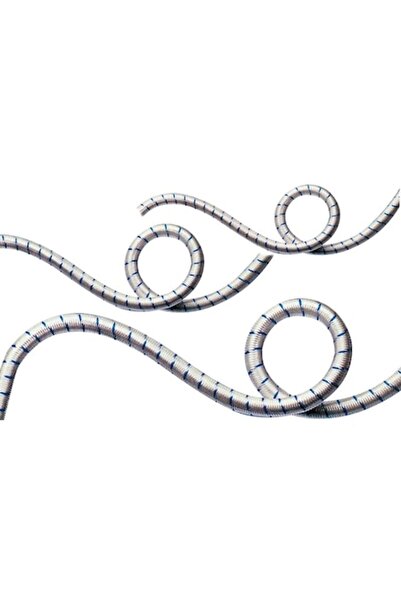 GFN Cordon elastic alb-albastru, diametru 5 mm, polipropilenă și latex