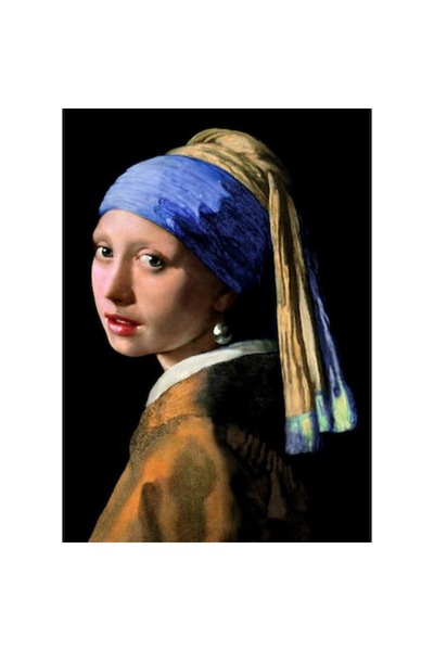 GRELYS PRINT Pictură pe pânză, Fata cu cercel de perlă, reproducere Johannes ...