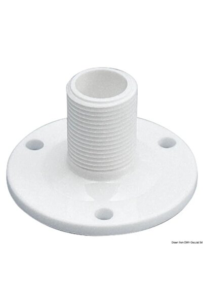 TNG Outdoor Bază din oțel inoxidabil pentru antene VHF-GPS, filet 1"x14