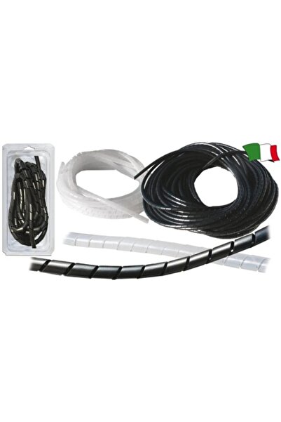 GFN Tub spiralat, negru, diametru interior 3,7 mm, pentru protecția cablurilor