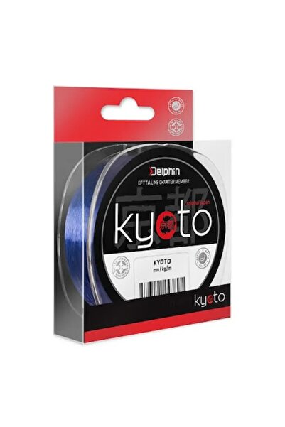 DELPHİN Fir monofilament Kyoto albastru, 300 m, diametru 0,181 mm, pentru crap, pescuit la feeder, somn și multe altele