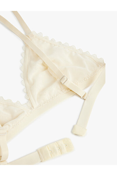 Koton Бюстгальтер без кісточок з мереживними деталями