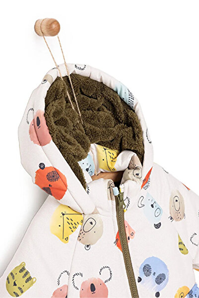 ZERA KIDS Trend New Cute Basic Panda/Bear Animal Printed Coat Baby Boy Jacket/Coat