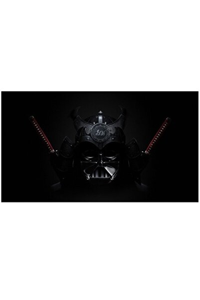 GRELYS PRINT Tablou Canvas, Star Wars, Darth Vader, samurai, erou 90 x 50 cm