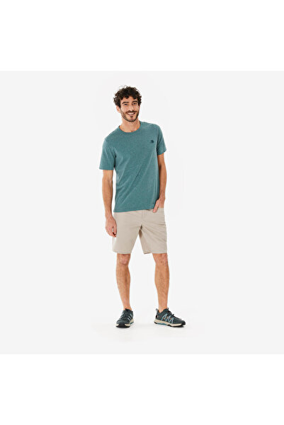 Decathlon Quechua Erkek Outdoor Tişört - Mavi - NH100