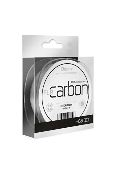 DELPHİN Fluorocarbon FLR Carbon Transparent, Brad, 20 Metri, Diametru 0.30 mm