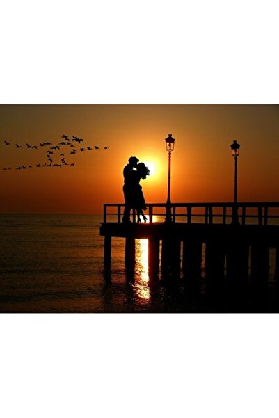 GRELYS PRINT Pictură pe pânză - Sub lumina lunii, 45 x 35 cm