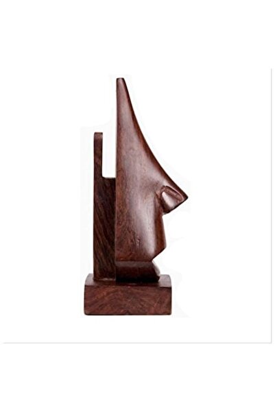 GRELYS PRINT Funny Eyeglass Holder, Grelys Print, 16.5 cm height, durable, universal, Indian rosewood dallbergia,