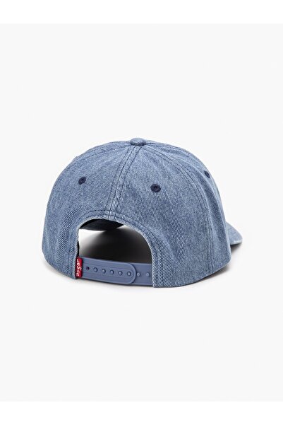 Levi's UNİSEX KADIN ERKEK MAVİ JEAN KOT ŞAPKA D7735-0005