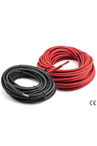 TNG Outdoor Cablu de baterie extra flexibil din neopren, negru, diametru 8 mm