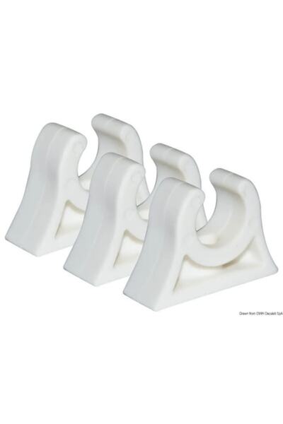 OSCULATI Cleme cu arc, negre, diametru 25/26 mm, fabricate din Santoprene, stabilizate UV