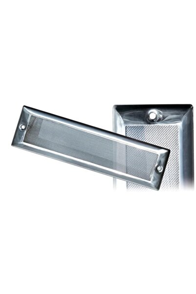 GFN Ieșire de ventilație din oțel inoxidabil, diametru 57 mm, 212 x 57 mm