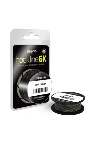 DELPHİN Hookline 6K Gravel Braided Line, 20 m, 35 lbs, 0.12-0.50 mm