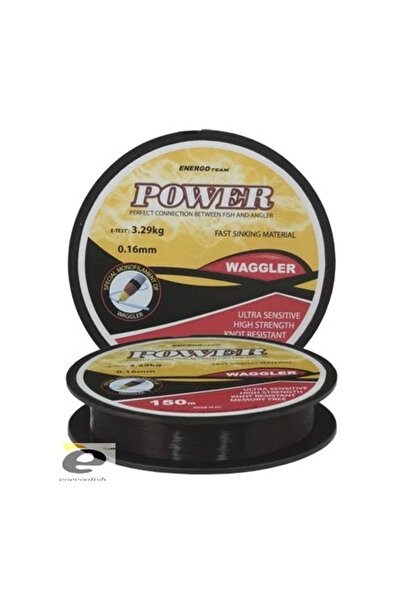 EnergoTeam Fir de pescuit monofilament Power Waggler, 150 m, diametru 0,25 mm