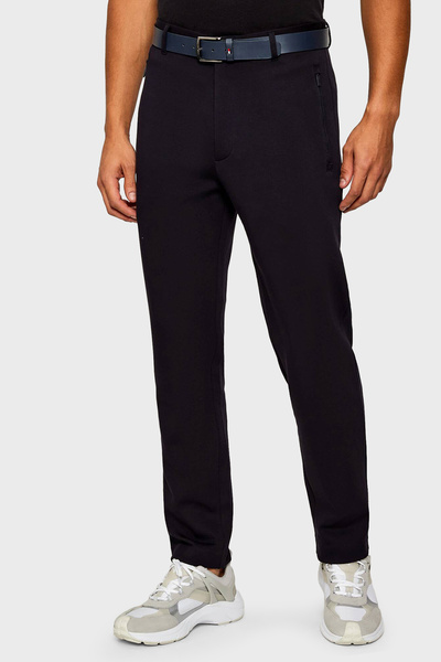 Armani Exchange Stretch Cotton Regular Fit Mid Rise Straight Leg Pants Men Pants Xm001302 Af10818