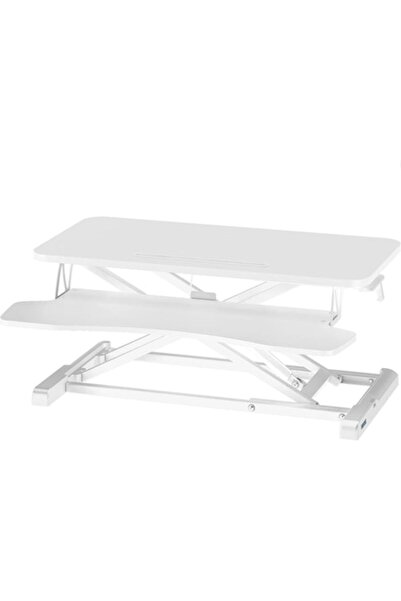BONTEC Suport pentru laptop și computer, Bontec, reglabil, alb