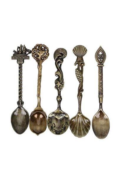 VeliumCraft Set linguri, VeliumCraft, x5 vintage royal, 10.7 cm, stil exotic,...