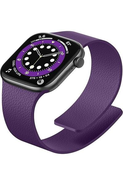 Alstrap Apple Watch 11-10 42mm 9 8 7 41mm Se 6 5 4 40 2 3 38mm Uyumlu Manyeti...
