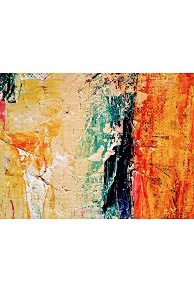 GRELYS PRINT Tablou Canvas, Tomnatic, Abstract, 80 x 60 cm, Rama lemn, Multic...