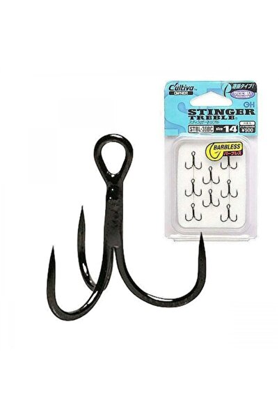 Mimteam Owner STBL-36 Treble Hook, Barbless