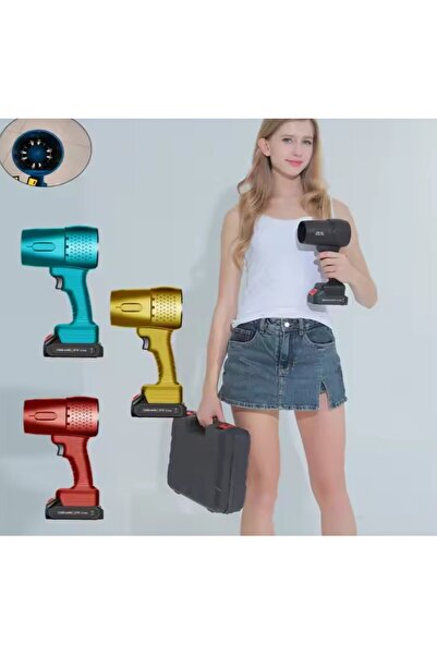 Flippy Multifunctional Portable Air Blower, Flippy, Auto Charging, 1500 mAh, 25000 RPM, Yellow