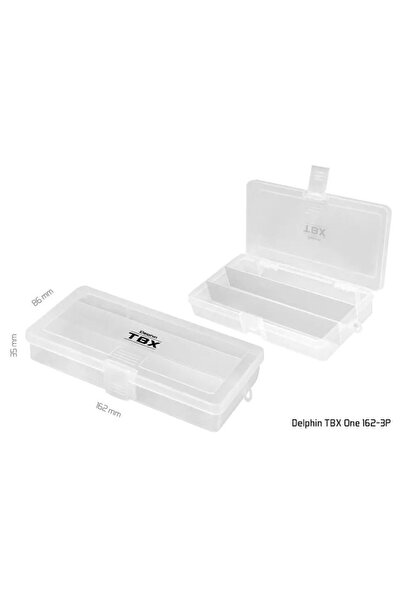 DELPHİN TBX One 186-3P Fishing Accessories Box, 3 Compartments