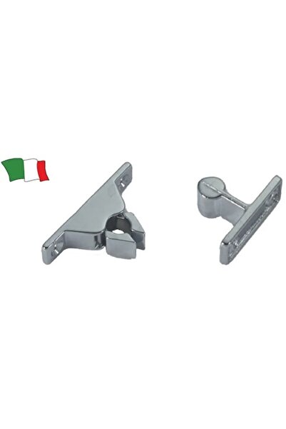 GFN Door latch 60mm, chrome-plated brass, for doors and hatches