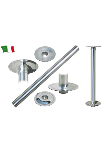 GFN Picior de masă detașabil din oțel inoxidabil, înălțime 700 mm, bază Ø510 mm, țeavă Ø160-165 mm