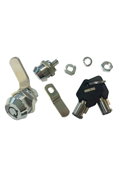 GFN Incuietoare Cilindrica de Siguranta, Alama si Inox cu Cheie Detasabila