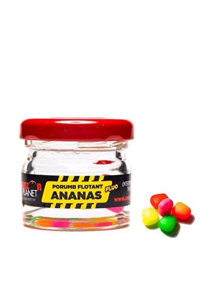 Senzor Planet Fluorescent Artificial Corn Bait, - Pineapple