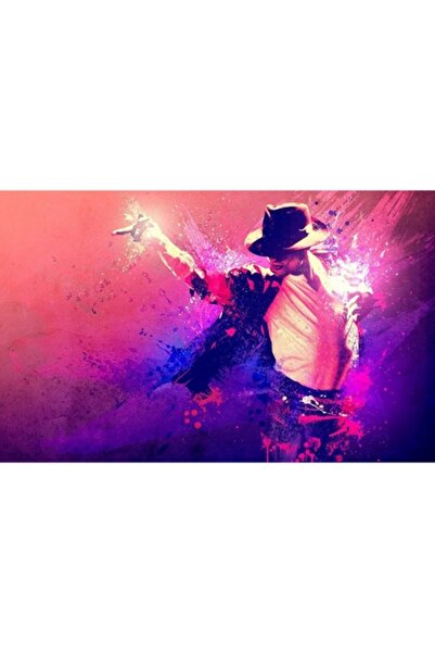 GRELYS PRINT Tablou Canvas, Michael, 80 x 50 cm, Rama lemn, Multicolor