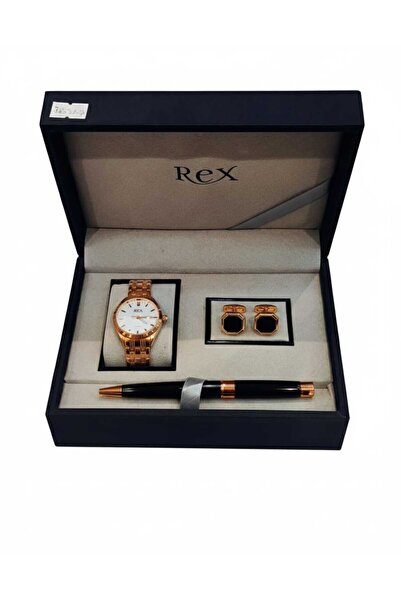 REX طقم ريكس ساعه +قلم +كبك [الا صلي ]