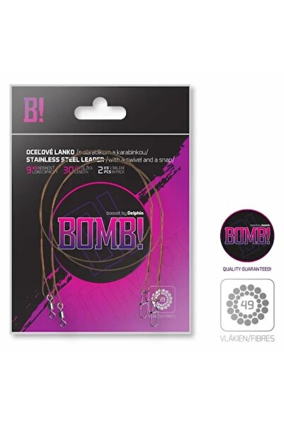 DELPHİN Lider BOMB 49 din oțel inoxidabil, 40 cm, 14 kg, 2 bucăți