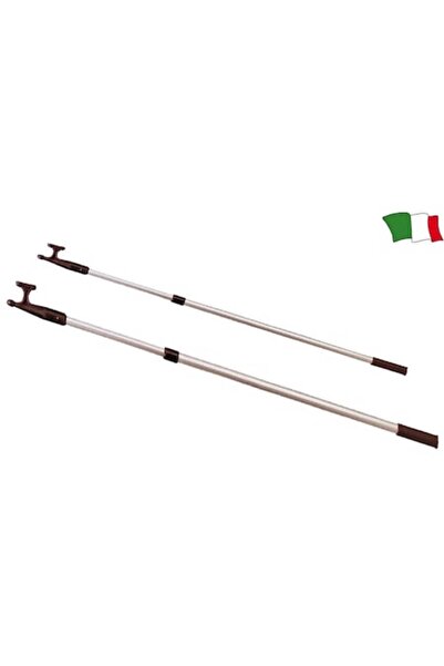 GFN Aluminum Telescopic Pole 60-100 cm, 30 mm Oar Diameter, Rotation Lock