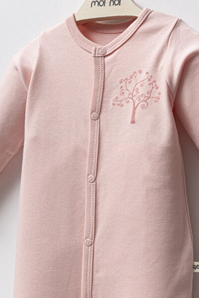 Moi Noi Baby Set Newborn Hospital Release Set Pink Bird 10-Piece Set Boxed 100% Organic Cotton