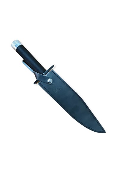 Yacht TNG Rambo military tactical knife, steel, with sheath, 35 cm, Silver