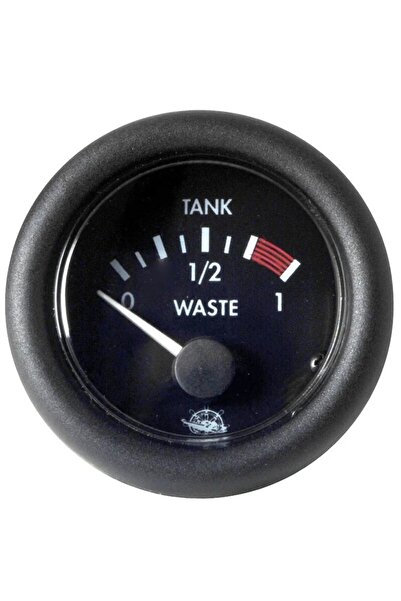 OSCULATI Waste Water Level Indicator Guardian, 12/24V, White Dial, 59x52x45 mm