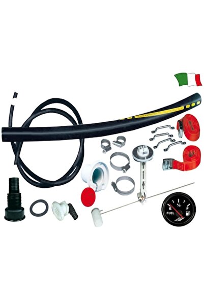 GFN Kit complet rezervor de combustibil cu gât de umplere, orificiu de aerisi...