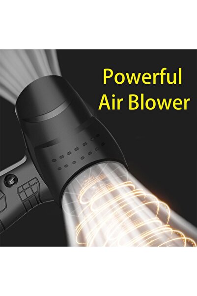 Flippy Multifunctional Portable Air Blower, Flippy, 1500 mAh, 25000 RPM, 2 Li Batteries and Charger, Cherry